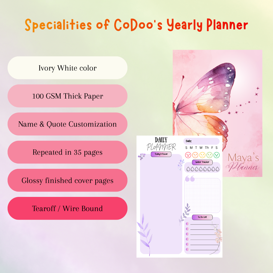 The Mood & Focus Daily Planner