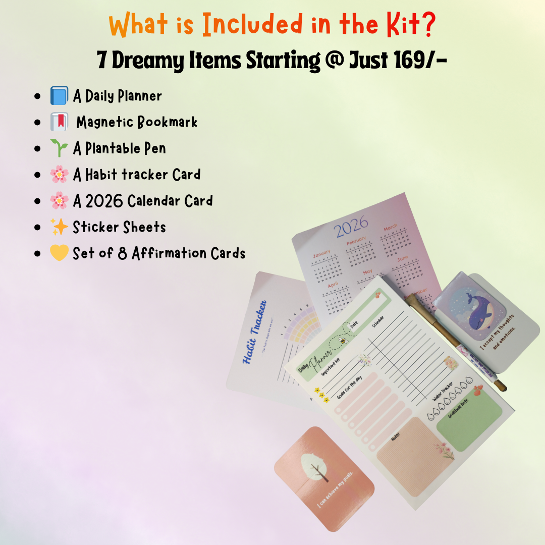 The Mood & Focus Daily Planner Kit